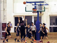 用篮球记录友谊:黑利伯瑞VS哈罗篮球赛